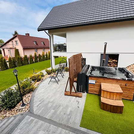 I Wypoczynkowe Z Jacuzzi Lidzbark Apartamento